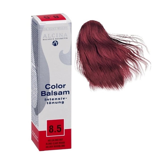 Уцінка! Тонувальна бальзам-фарба для волосся Alcina Balance Color Balsam 8.5 Light Blond Red, 60 мл