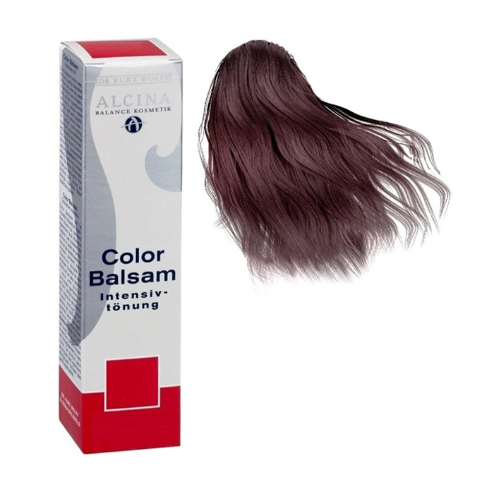 Уцінка! Тонувальна бальзам-фарба для волосся Alcina Balance Color Balsam 5.5 Light Brown Red, 60 мл